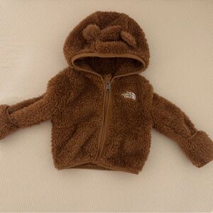 The North Face Newborn Teddy Bear Brown Jacket